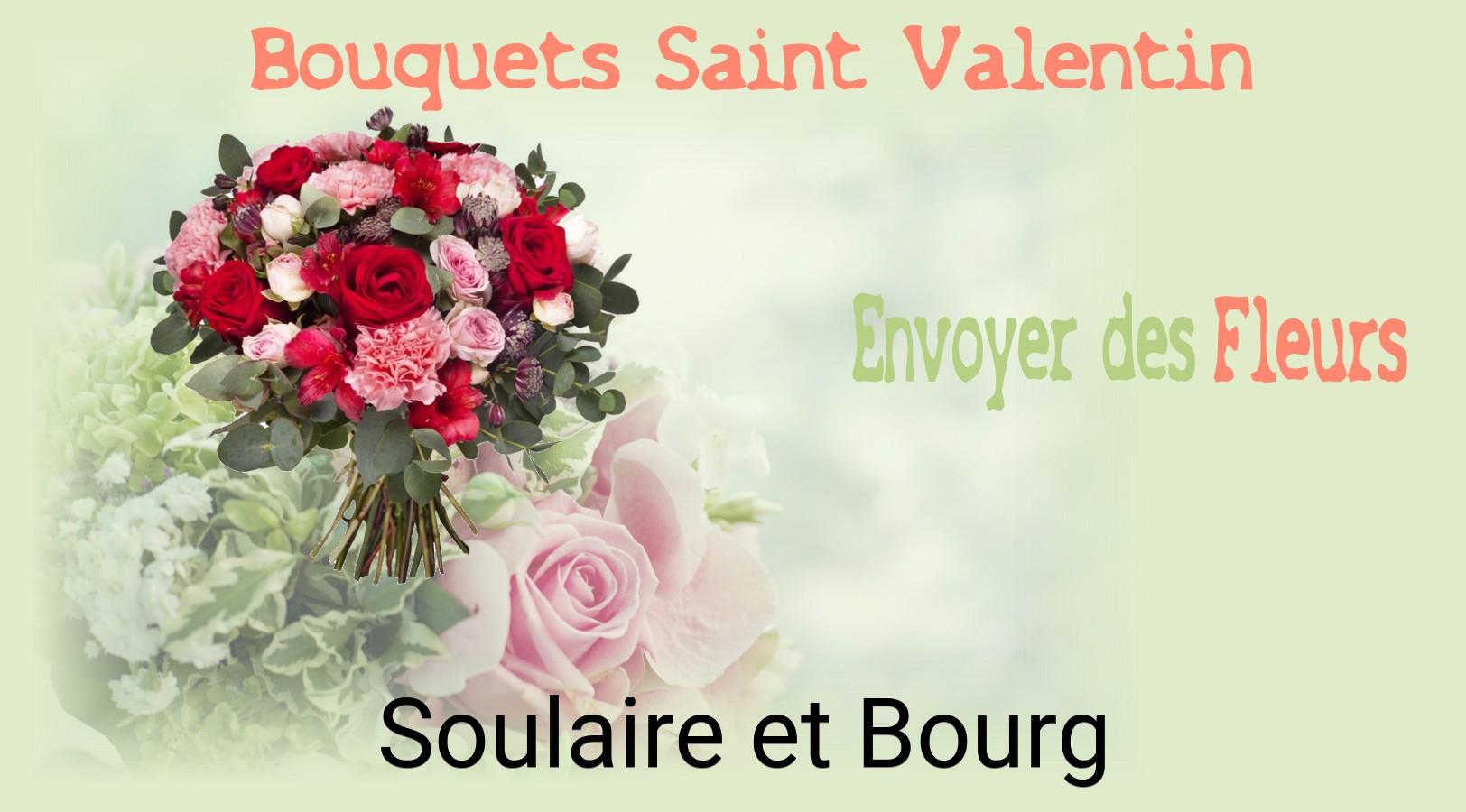 Roses de Saint-Valentin livrées à Soulaire-et-Bourg